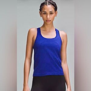 Lululemon swiftly tech racerback tank in cobolt blue.